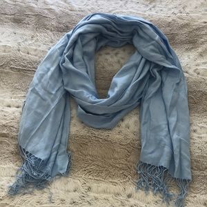 Baby blue pashmina
